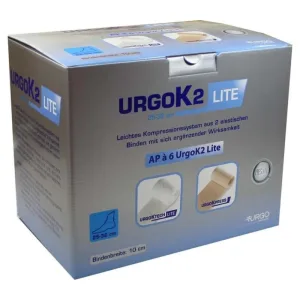 Urgok2 Lite Compr.syst.10cm circumferința gleznei 2 6 buc