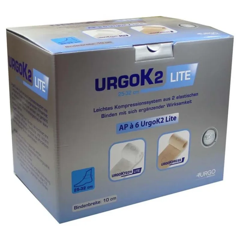 Urgok2 Lite Compr.syst.10cm circumferința gleznei 2 6 buc — preț și oferte