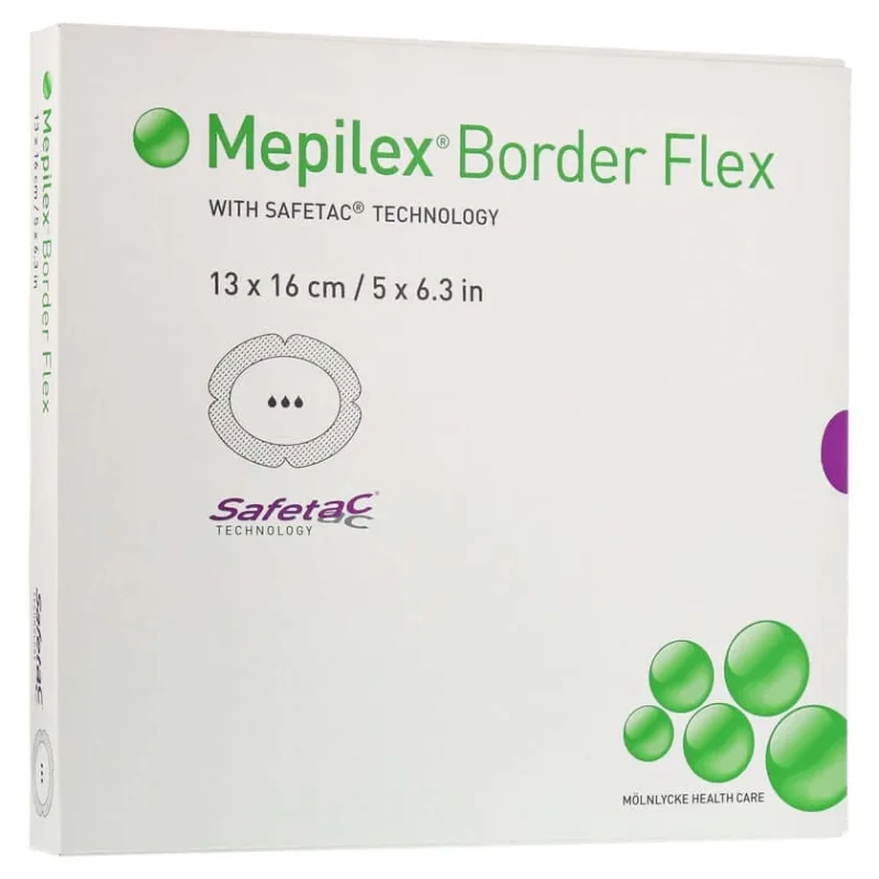 Mepilex Border Flex spumă adezivă 13x1 5 buc — preț și oferte