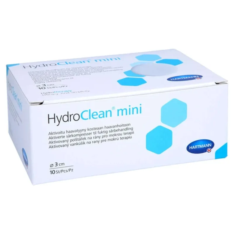 Mini-comprese Hydroclean 3 cm rotunde ste 10 buc — preț și oferte