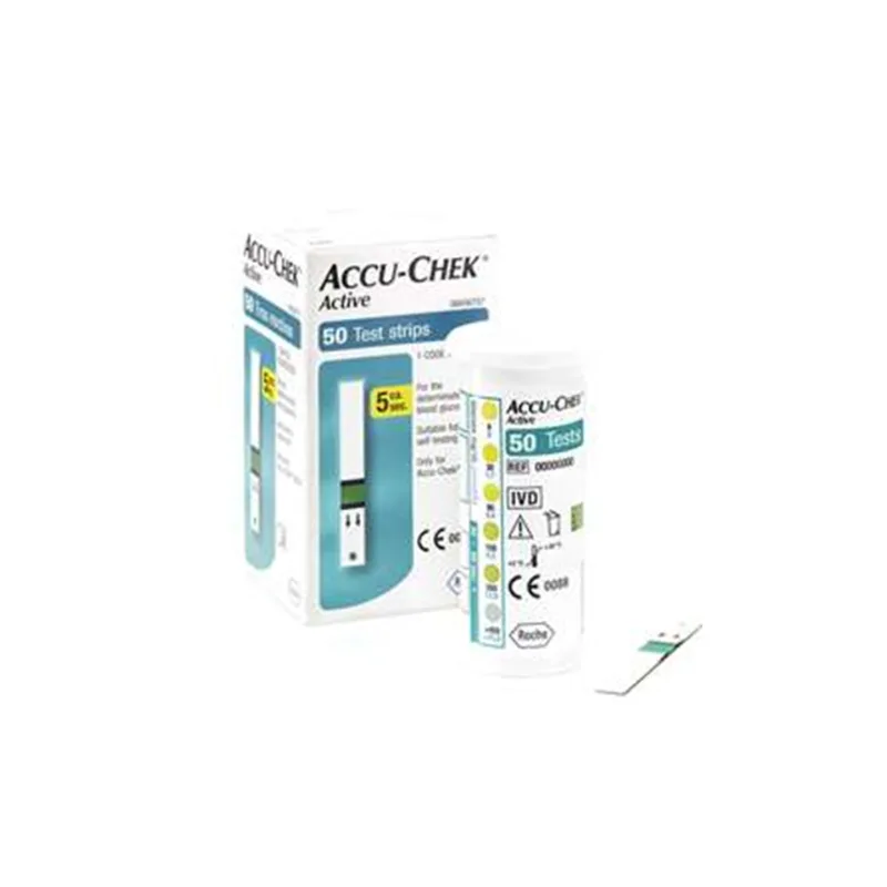 TEST GLICEMIE ACCUCHEK ACTIVE 50BUC ROCHE — preț și oferte