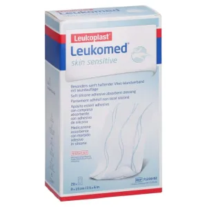 Leukomed piele sensibilă sterilă 8x15 cm 20 buc
