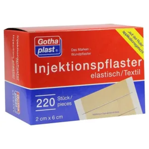Gothaplast plasturi de injecție 2x6 cm 220 buc