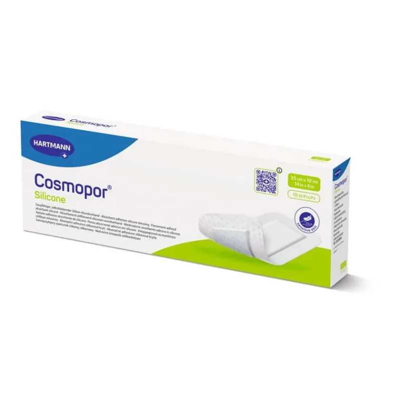 Pansament din silicon Cosmopor 10x35 cm 10 buc — preț și oferte