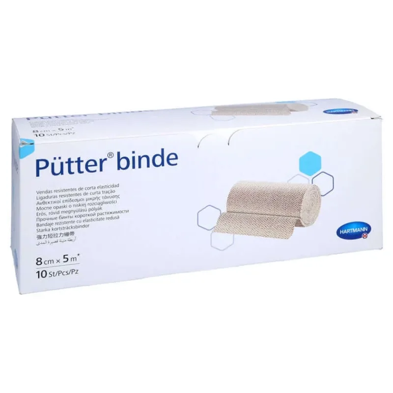 Bandă Pütter 8 cm x 5 m, 10 bucăți — preț și oferte