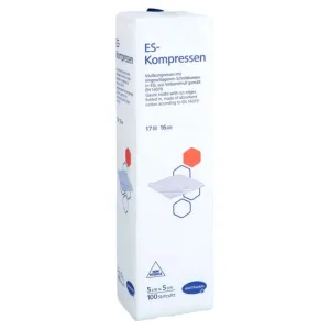 Compresele Es, nesterile, 5x5 cm, 16 straturi, 100 buc.