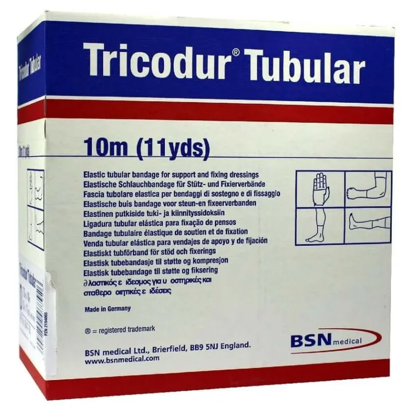 Bandaj elastic Tricodur, mărimea D, 7,5 cm x 10 m, 1 buc. — preț și oferte