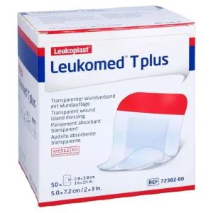 Leukomed Transp.plus – Plasturi sterili, 5 cutii a câte 50 de bucăți