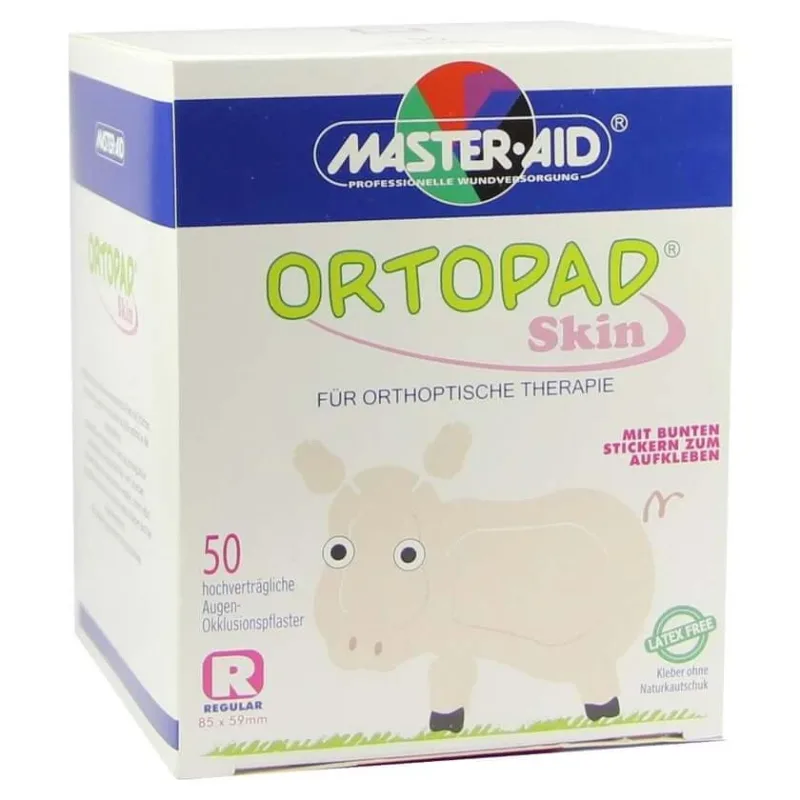 Ortopad Skin Regular – plasturi pentru ocluzia ochilor, 50 buc. — preț și oferte