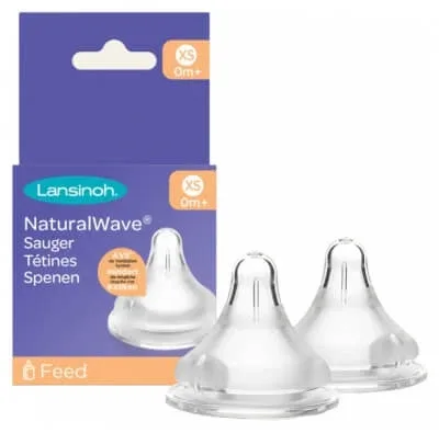 Lansinoh Natural Wave 2 suzete pentru 0 luni și peste — preț și oferte