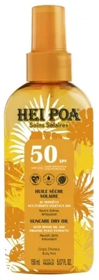 Hei Poa Ulei uscat de protecție solară SPF50 150 ml — preț și oferte