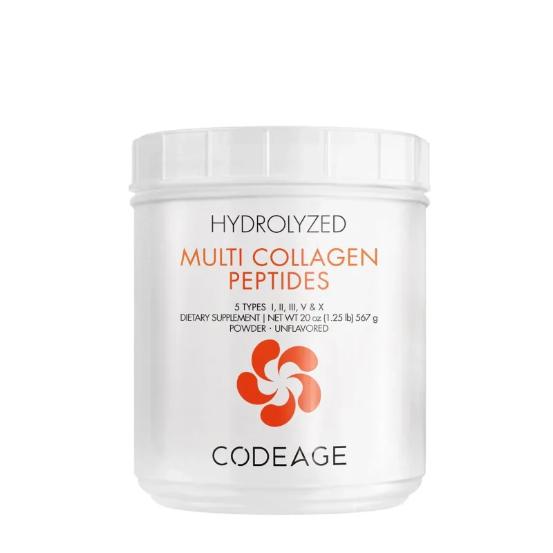 Codeage Hydrolyzed Multi Collagen - 5 Types Collagen Peptides, Colagen Hidrolizat din 5 Surse sub Forma de Peptide, Fara Aroma, 567 g, GNC — preț și oferte