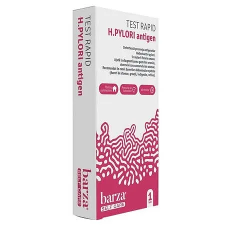 Test Rapid Helycobacter Pylori antigen, 1 bucata, Barza — preț și oferte