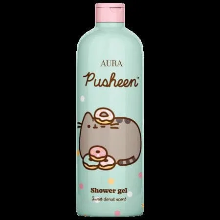 Gel de dus Pusheen, Sweet Donut, 500 ml, Aura — preț și oferte