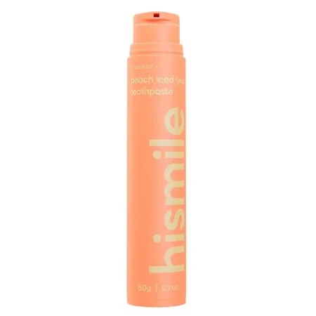 Pasta de dinti cu fluor, Peach Iced Tea, 60 g, Hismile — preț și oferte