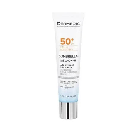 Crema protectie solara cu SPF 50+ Age Defense Sunscreen Sunbrella, 40 ml, Dermedic — preț și oferte