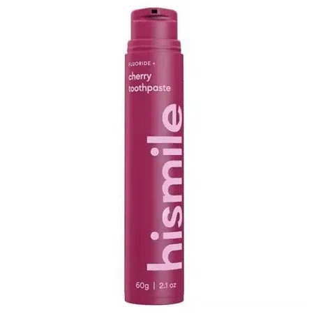 Pasta de dinti cu fluor, Cherry, 60 g, Hismile — preț și oferte