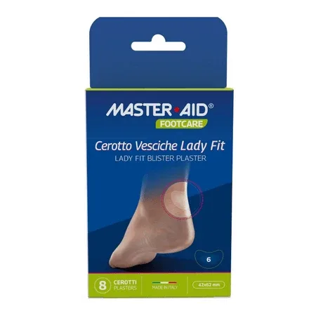 Plasturi hidrocoloidali sterili pentru vezicule, 42 x 62 mm, Lady Fit, 6 bucati, Master-Aid — preț și oferte