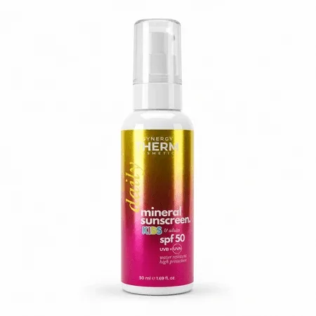 Lotiune cu protectie solara minerala SPF 50, 50 ml, Synergy Therm — preț și oferte