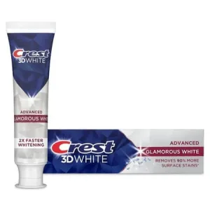Pasta de dinti, 3D White Glamorous White, 93 g, Crest
