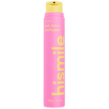 Pasta de dinti cu fluor, Pink Donut, 60 g, Hismile — preț și oferte