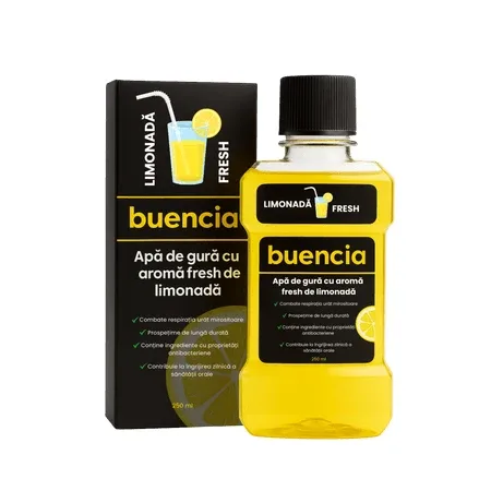 Apa de gura cu aroma de limonada, 250 ml, Buencia — preț și oferte