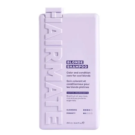 Sampon violet pentru par decolorat si vopsit Blonde, 250 ml, Hairmate — preț și oferte