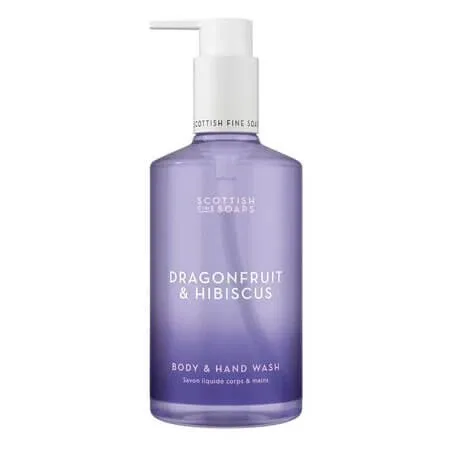 Sapun lichid de maini si corp, Dragonfruit & Hibiscus, 300 ml, Scottish Fine Soaps — preț și oferte