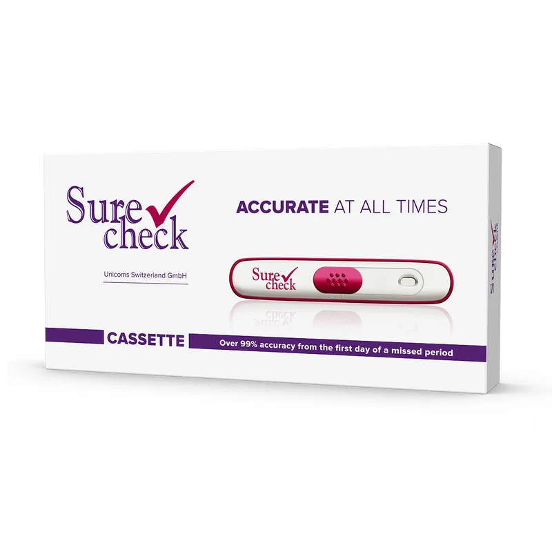 Test sarcina tip caseta Surecheck, Unicoms BLUE CROSS BIOMEDICAL — preț și oferte