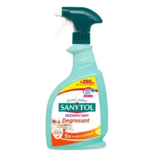Dezinfectant degresant bucatarie, Lamaie, 500+250 ml, Sanytol
