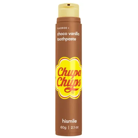 Pasta de dinti cu fluor, Chupa Chups, Choco Vanilla, 60 g, Hismile — preț și oferte