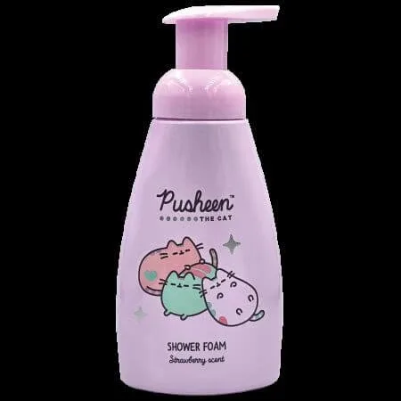 Spuma de dus Pusheen, Capsuni, 300 ml, Aura — preț și oferte
