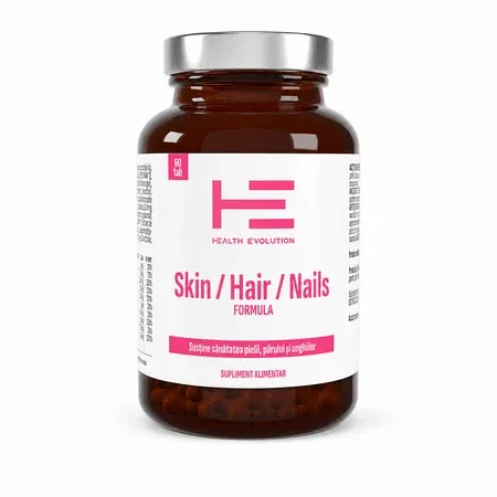 Skin, Hair & Nails formula, 60 tablete, Health Evolution — preț și oferte