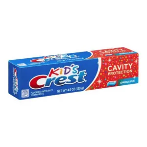 Pasta de dinti pentru copii Kid's Cavity Protection, 24 g, Crest
