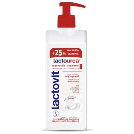 Lapte de corp ultrahidratant Lactourea, 400 ml + 25%, Lactovit — preț și oferte
