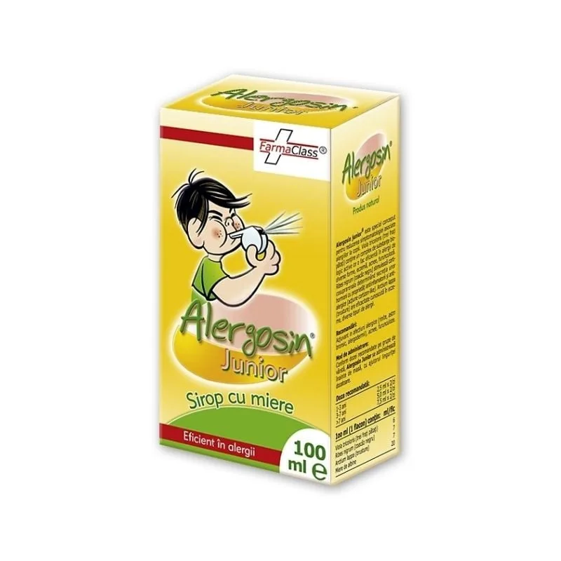 Alergosin Junior sirop, 100 ml FARMA CLASS INDUSTRY — preț și oferte