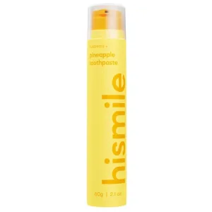 Pasta de dinti cu fluor, Pineapple, 60 g, Hismile
