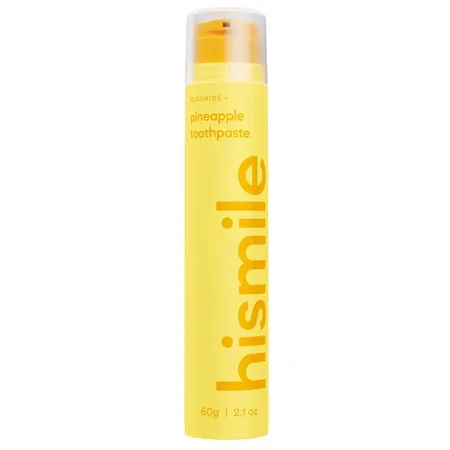 Pasta de dinti cu fluor, Pineapple, 60 g, Hismile — preț și oferte
