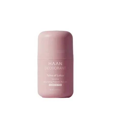 Deodorant roll-on hranitor cu prebiotice fara aluminiu pentru pielea sensi, Tales of Lotus, 40 ml, Haan — preț și oferte