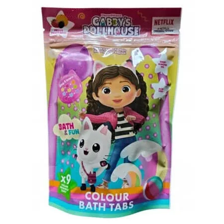 Tablete colorare baie Gabby's Dollhouse, 9 x 16 g, EDG — preț și oferte