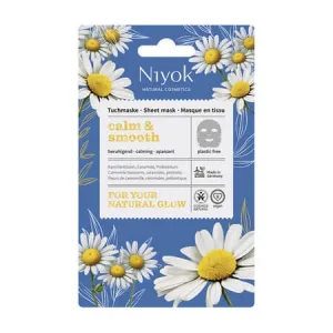 Masca de fata tip servetel, Calm & Smooth, 10 ml, Niyok