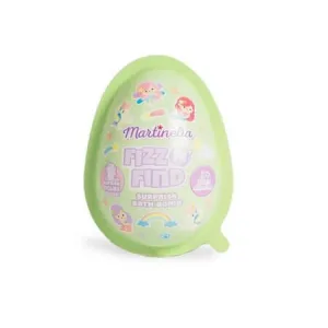 Bomba de baie Ou cu surpriza, Diverse Culori, Frizz and Find, +3 ani, 1 bucata, Martinelia