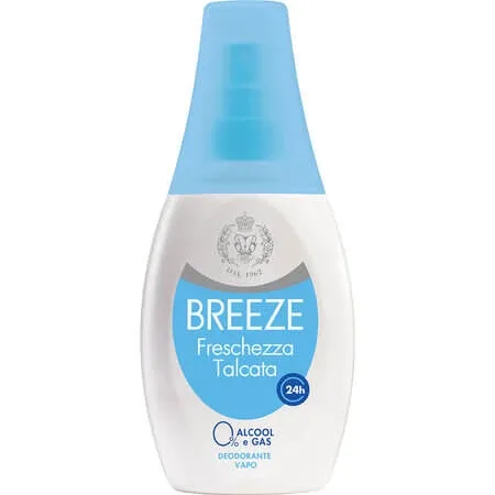 Deodorant spray natural fara gaz Fresh Talc, 75 ml, Breeze — preț și oferte