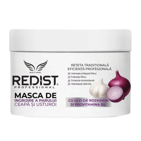 Masca de par cu extract de ceapa, usturoi si rozmarin, 475 ml, Redist — preț și oferte