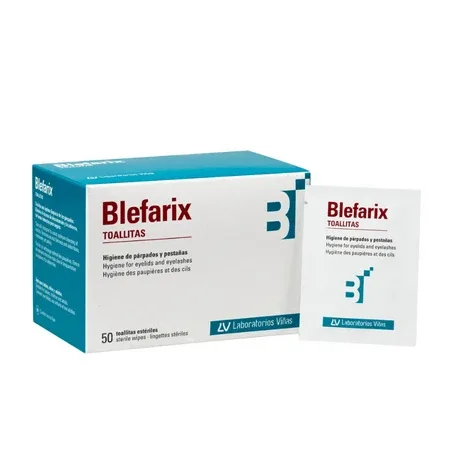 Servetele sterile pentru igiena pleoapelor si a genelor, 50 bucati, Blefarix — preț și oferte