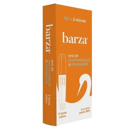 Test Rapid pentru Menopauza si Perimenopauza, 2 bucati, Barza — preț și oferte