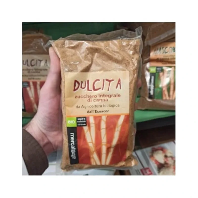 DULCITA Zahăr integral de trestie AltroMercato 500g — preț și oferte