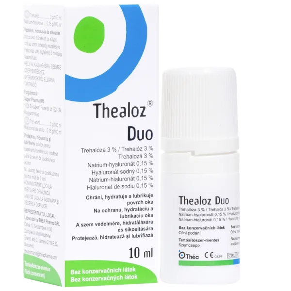 Thealoz Duo picaturi de ochi | 10 ml LABORATOIRES THEA — preț și oferte