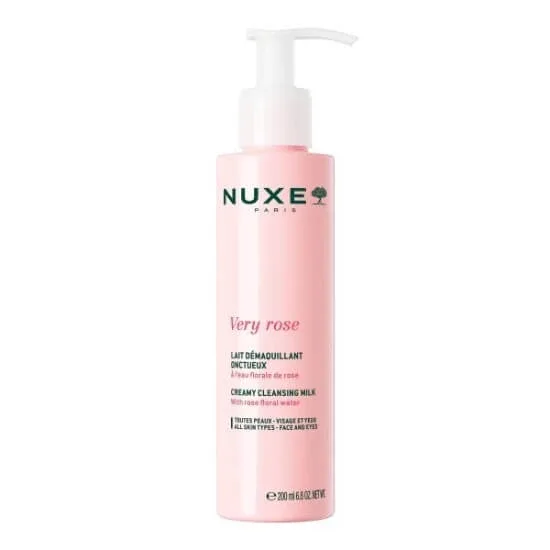 NUXE Very Rose Lapte demachiant și de curățare, 200 ml — preț și oferte