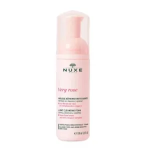 NUXE Very Rose Light Cleansing Foam, Spumă demachiantă 150 ml